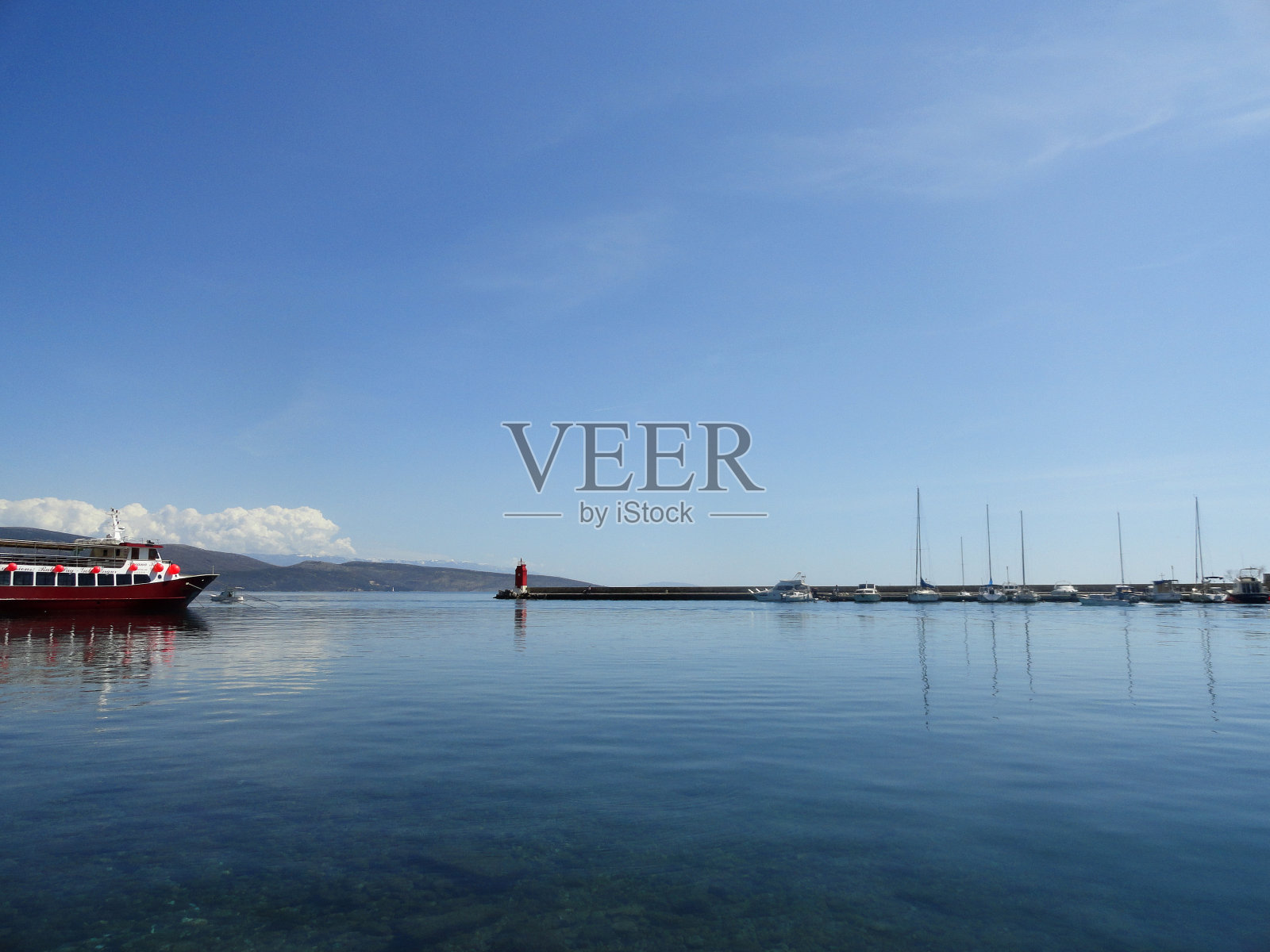 Krk岛海景照片摄影图片