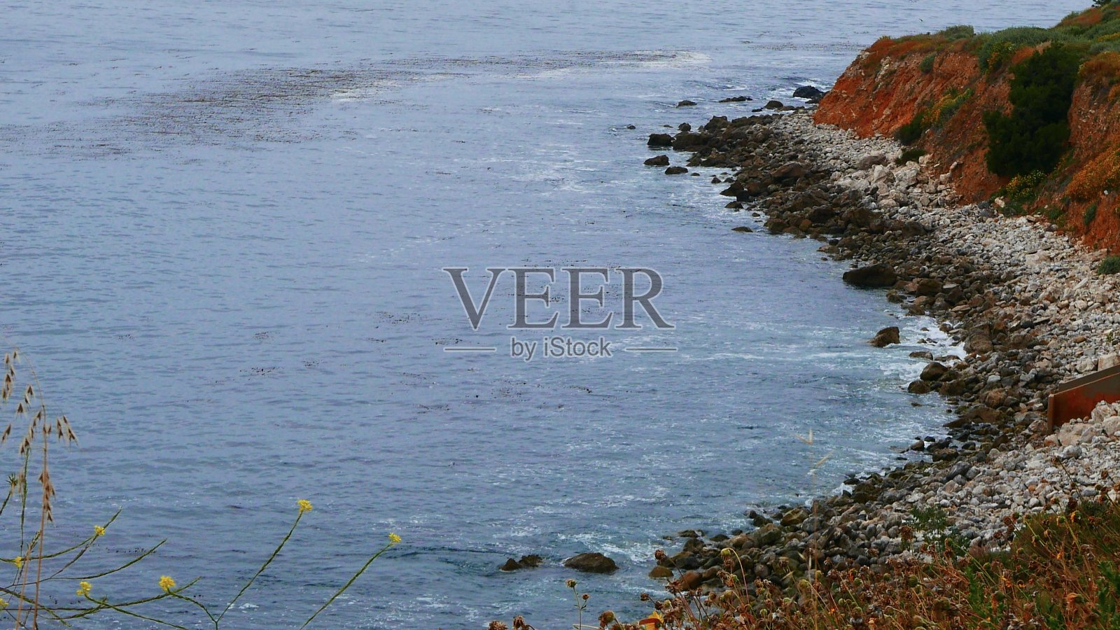 加州南部海岸线照片摄影图片