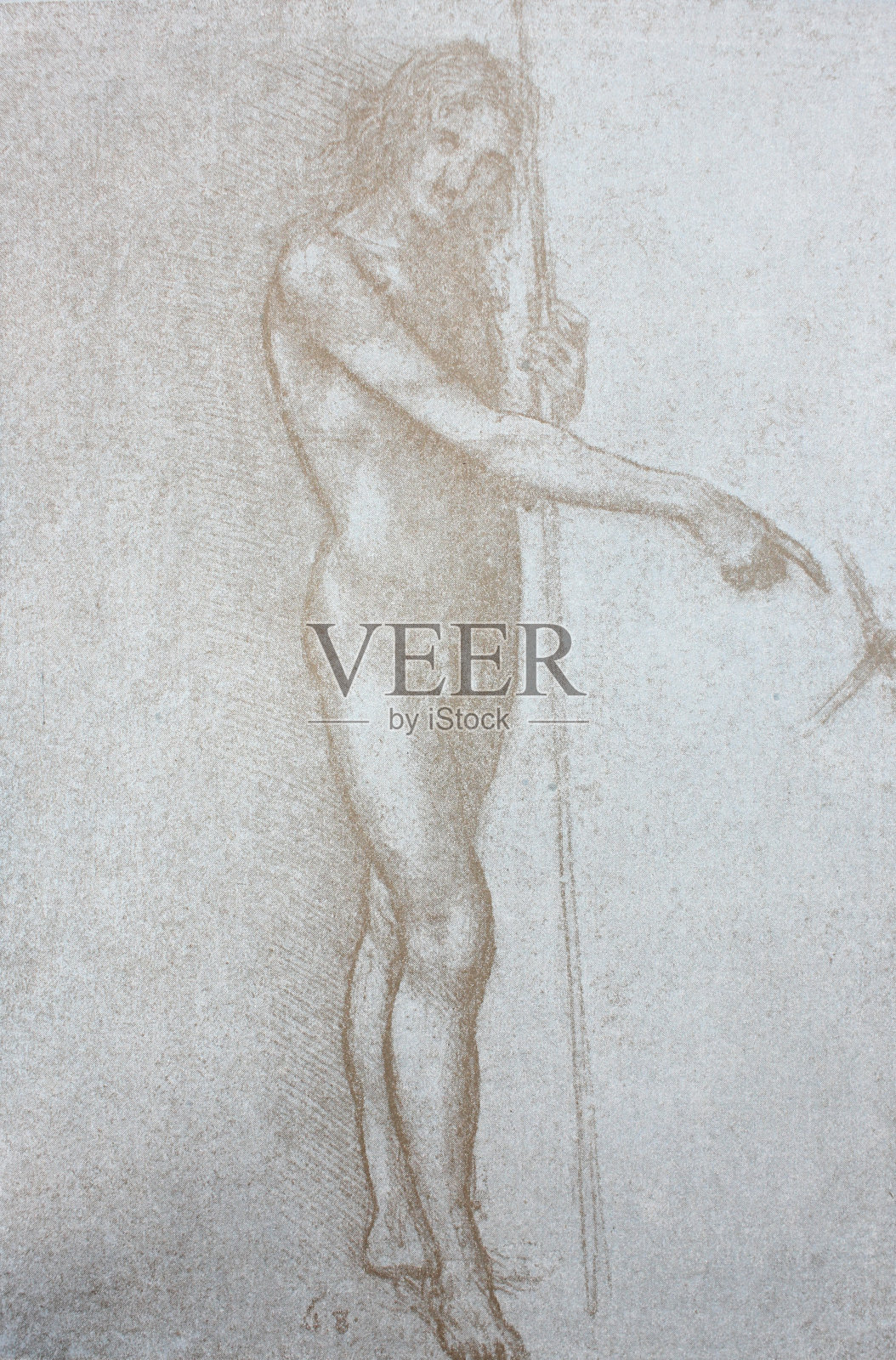 列奥纳多·达·芬奇的男子画像设计元素图片