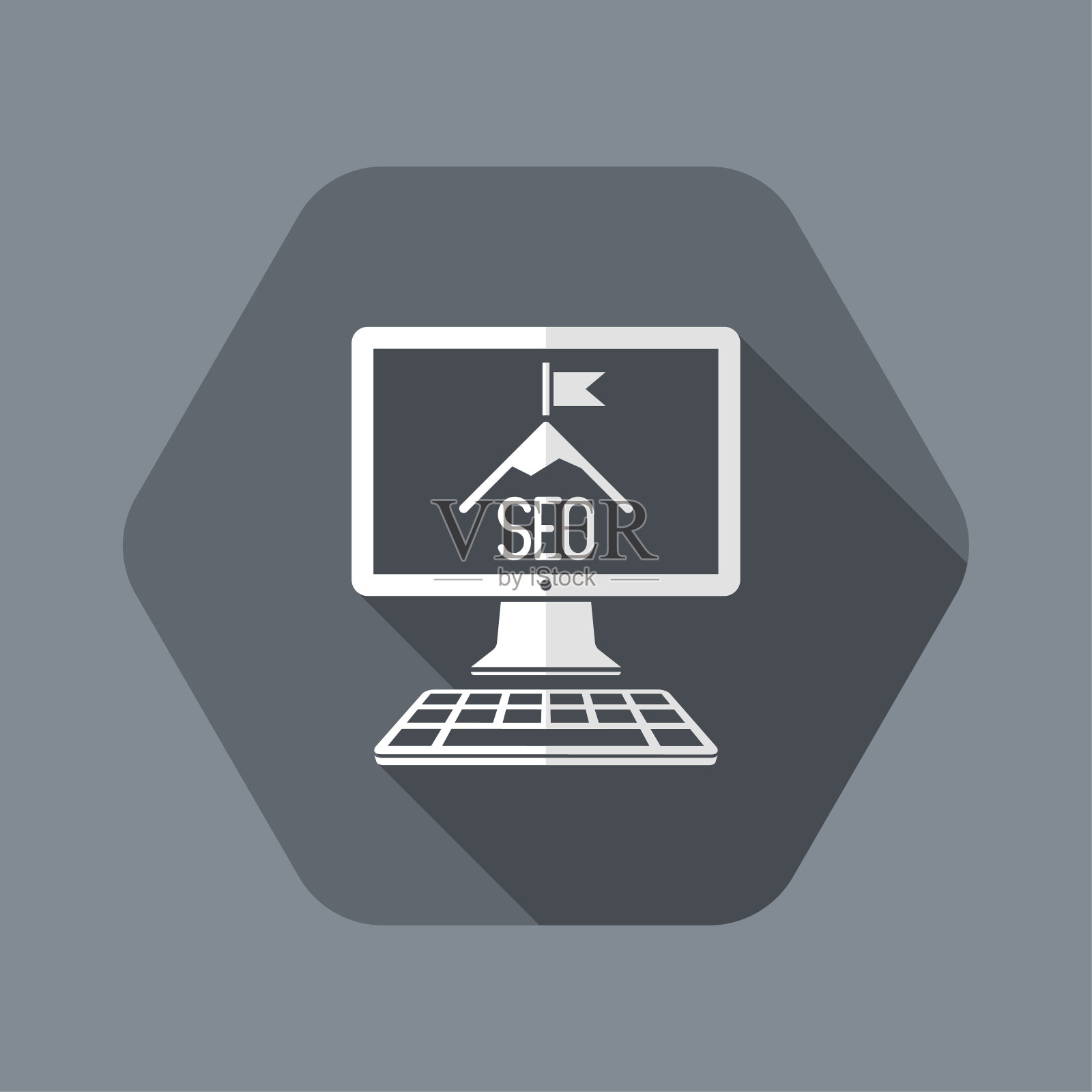 Seo和高目标插画图片素材