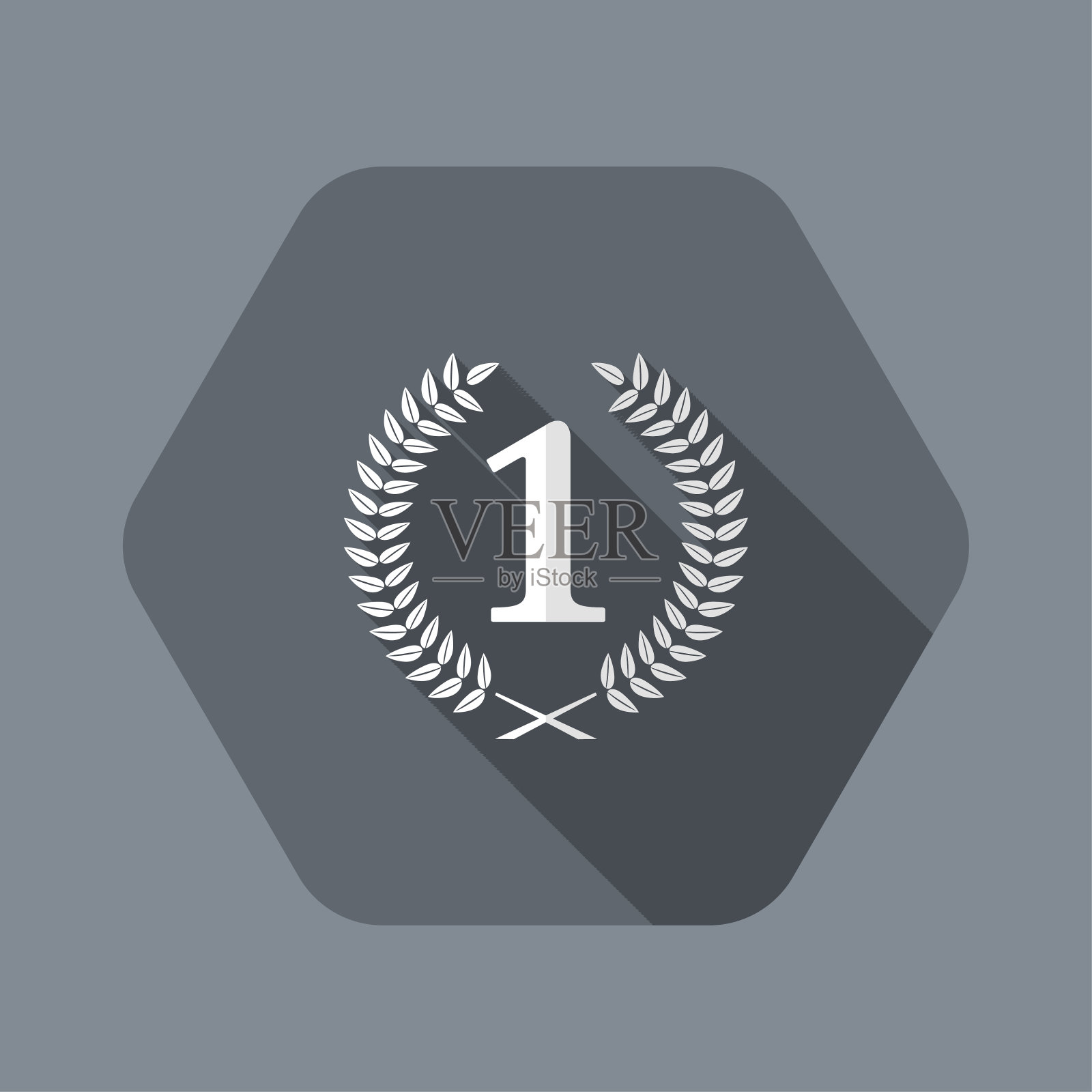 桂冠1号插画图片素材