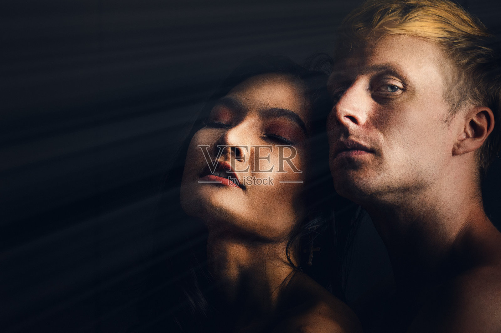 情侣肖像照片摄影图片