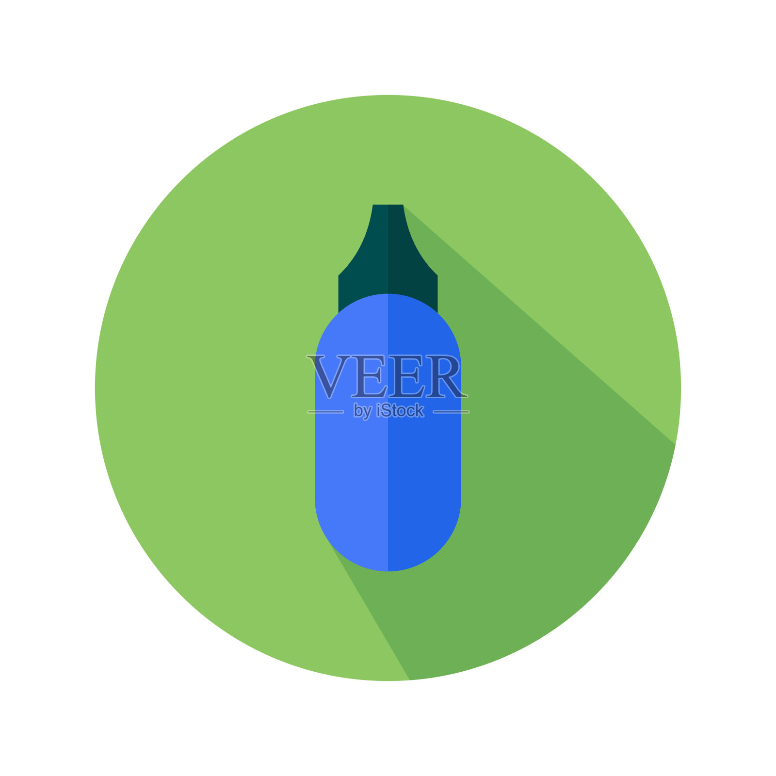 化妆品瓶图标矢量-平面设计矢量插画图片素材