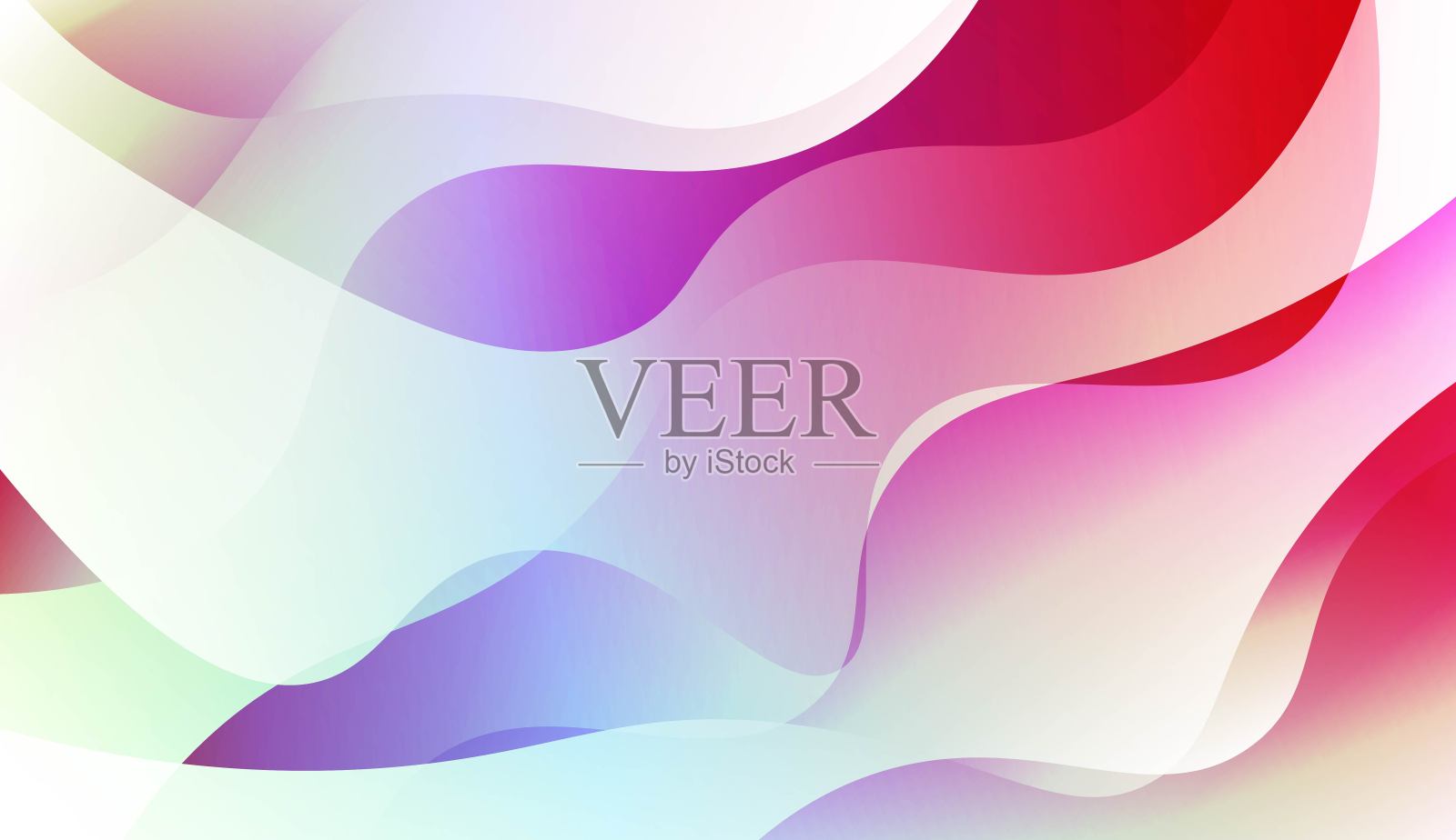 几何图案与线条,波浪。为您的设计壁纸演示。矢量插图与颜色梯度。插画图片素材