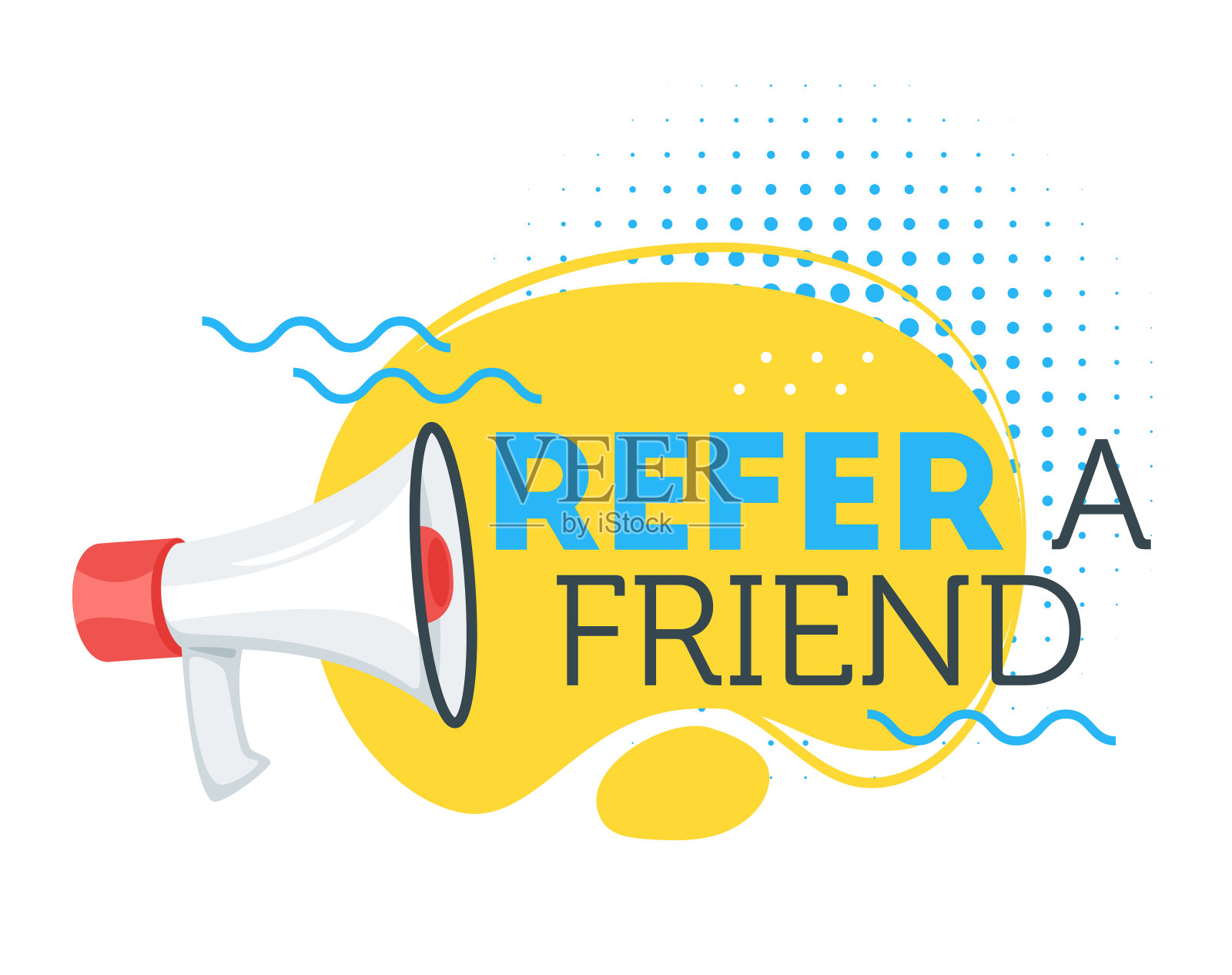 参考朋友概念插画图片素材