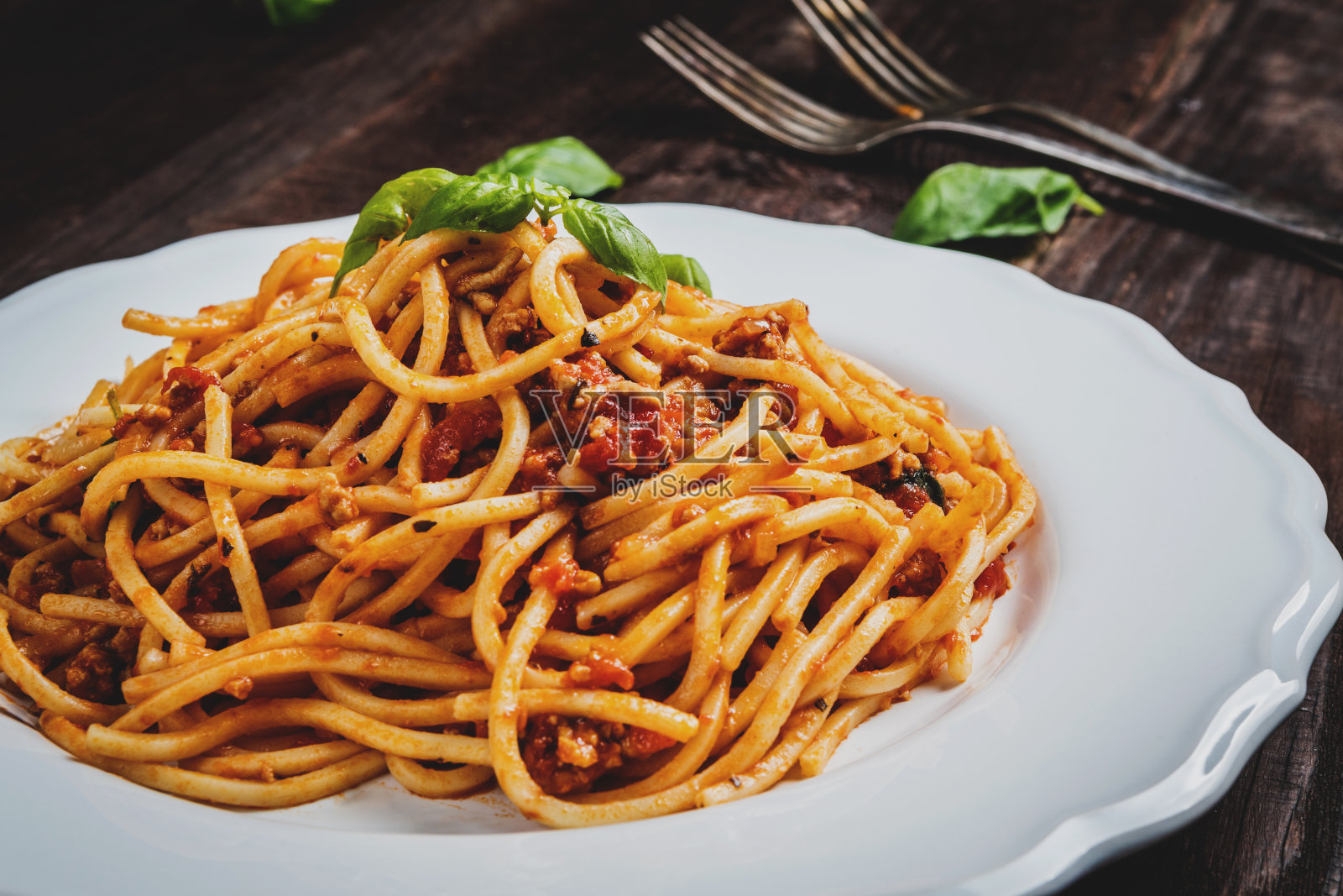 意大利面意大利面条博洛尼亚语照片摄影图片