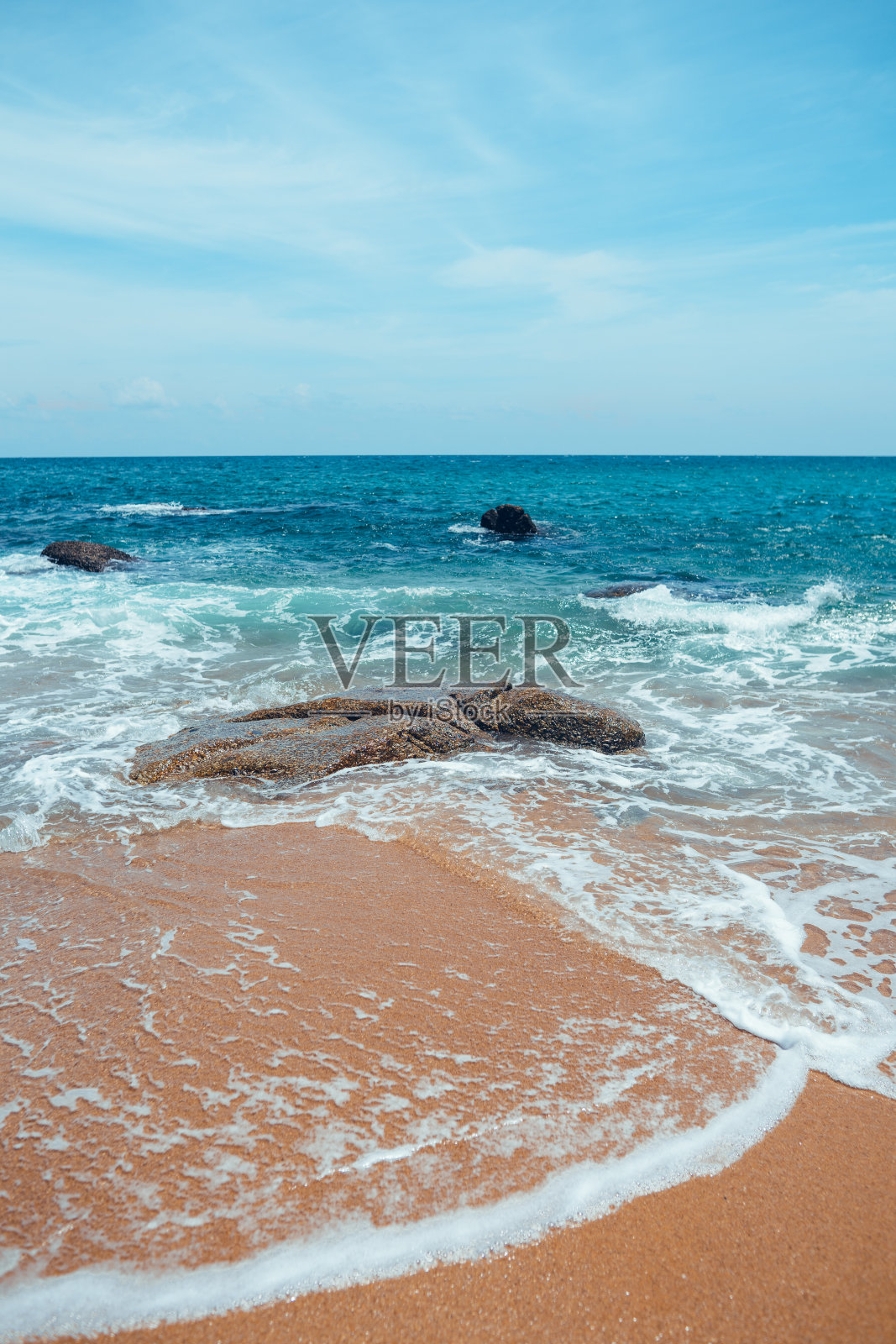 海滩美丽的海滩在岛上暑假照片摄影图片