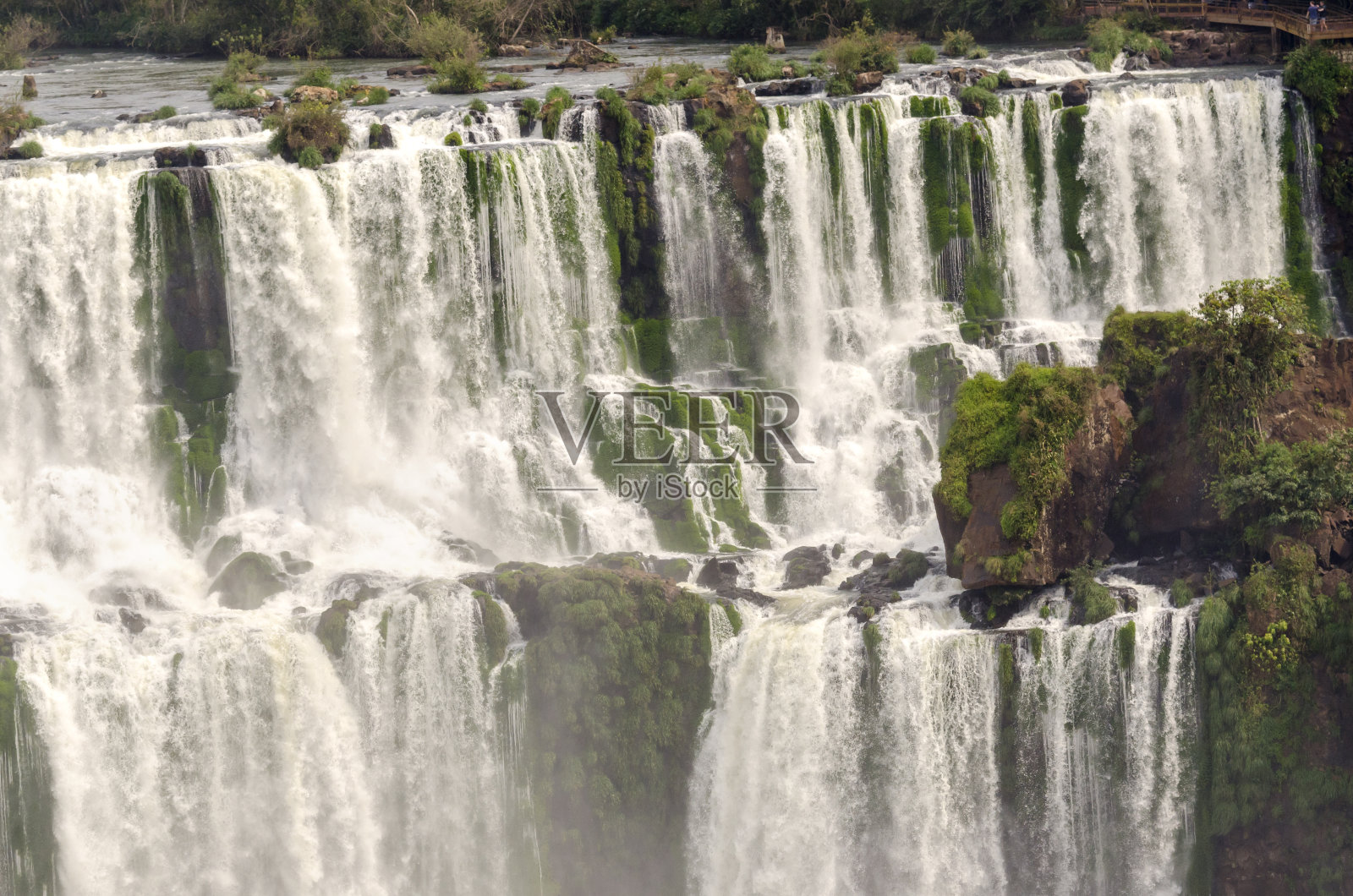 巴西伊瓜苏瀑布一览照片摄影图片