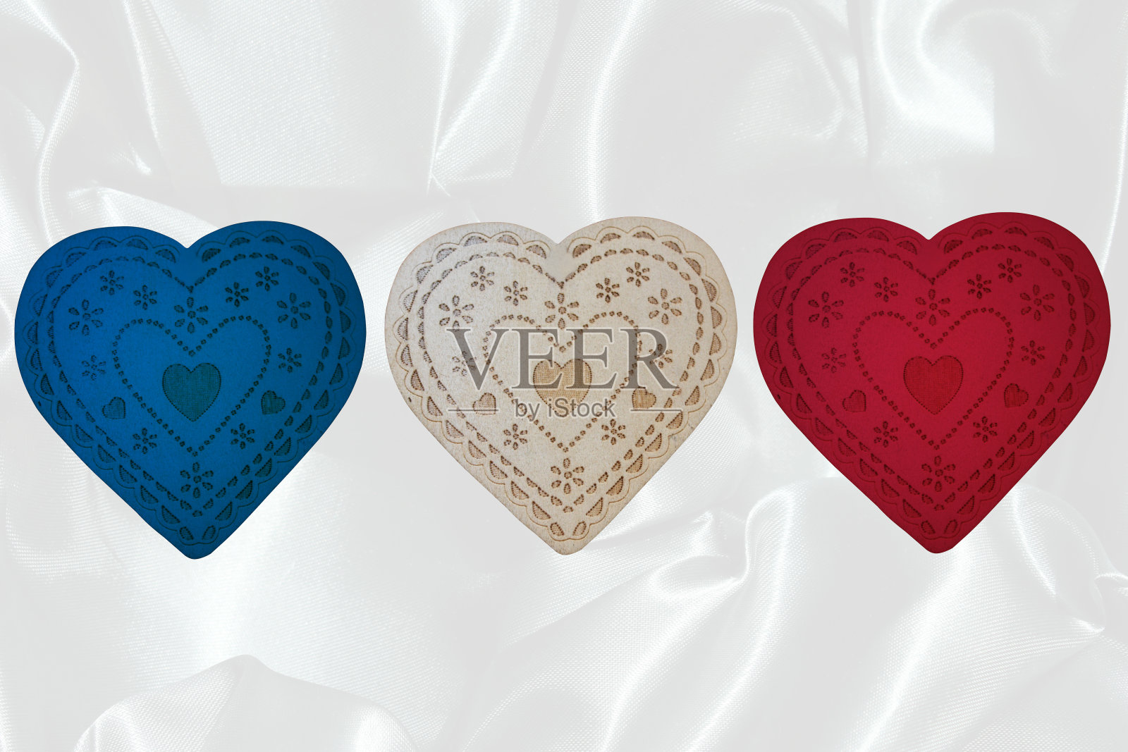 心色蓝白红法国国旗照片摄影图片