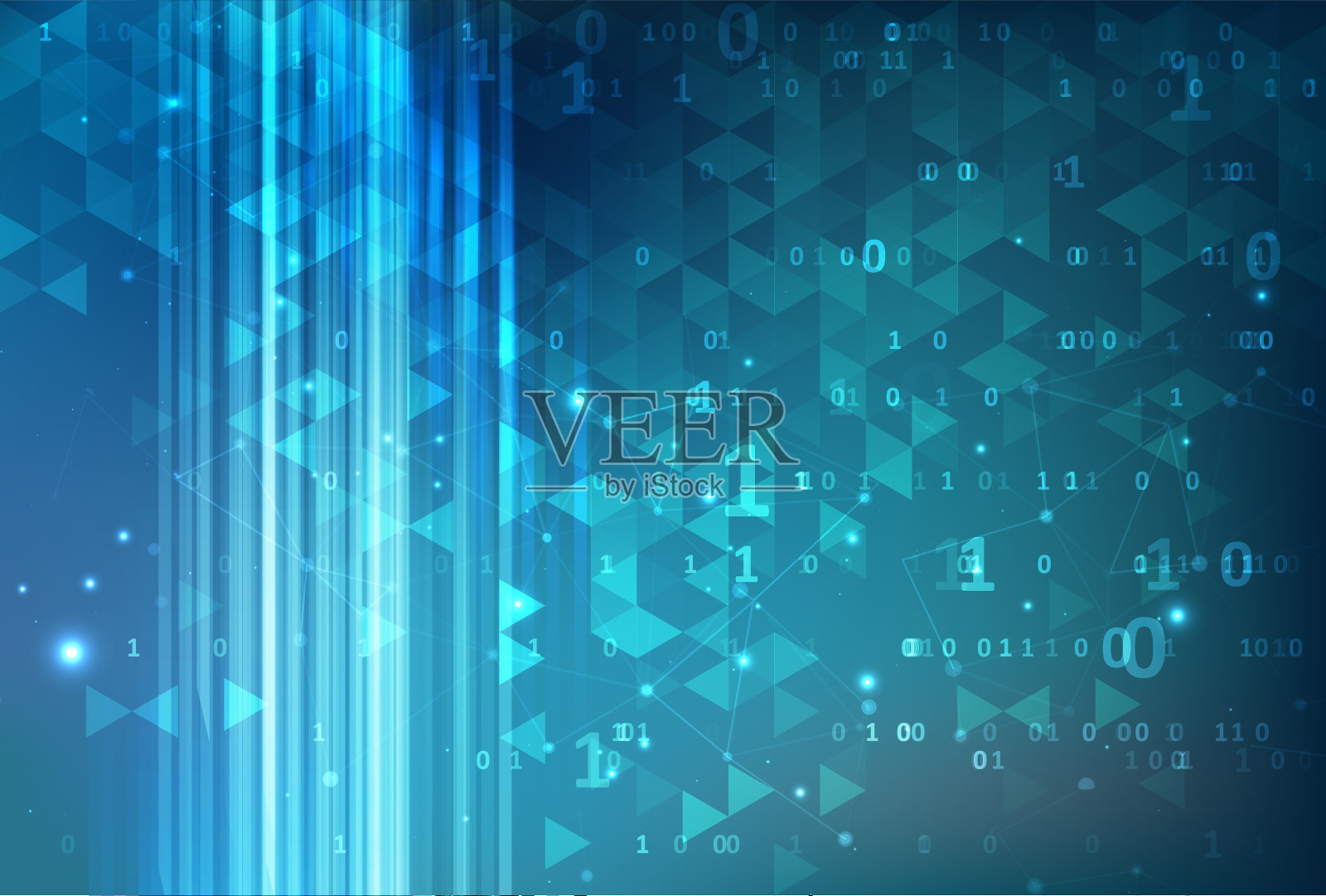 数据传输可视化插画图片素材