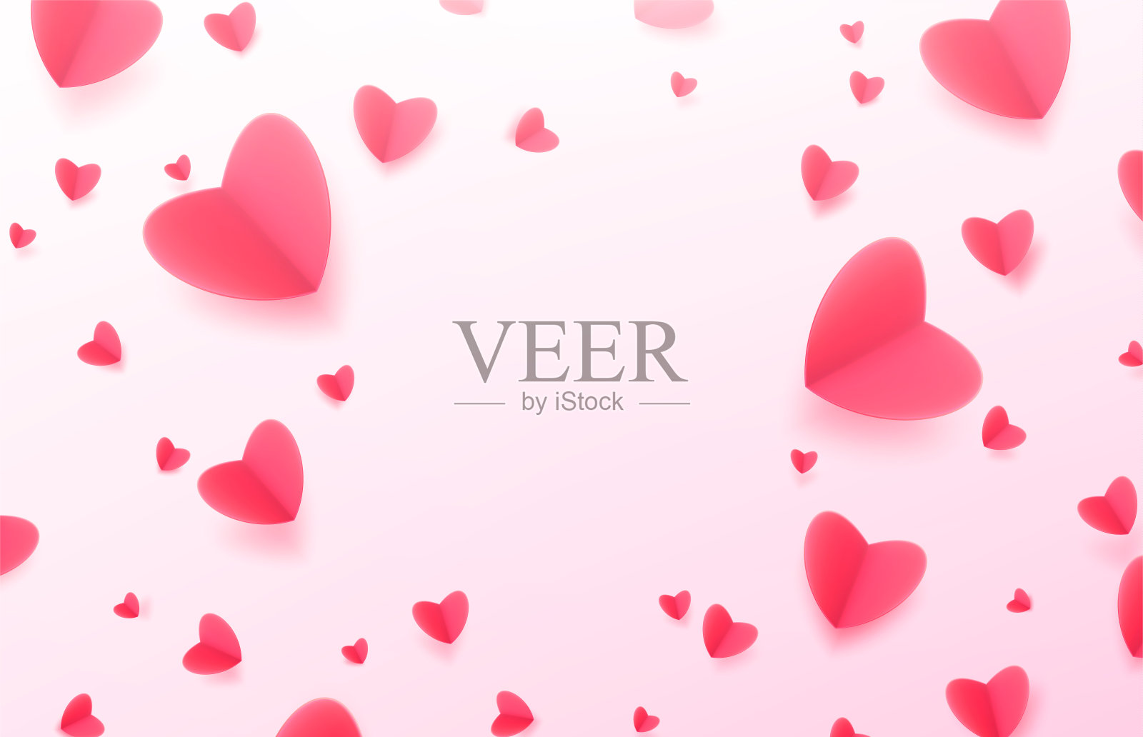 节日快乐:情人节2月14日、母亲节、妇女节3月8日背景插画图片素材