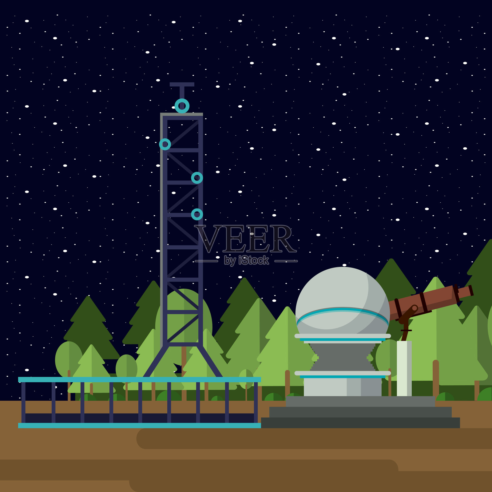 太空探索的冒险插画图片素材