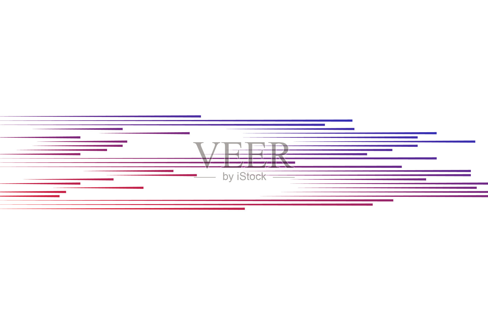 速度行孤立。运动效果为您的设计。白色背景上的渐变线。向量插画图片素材