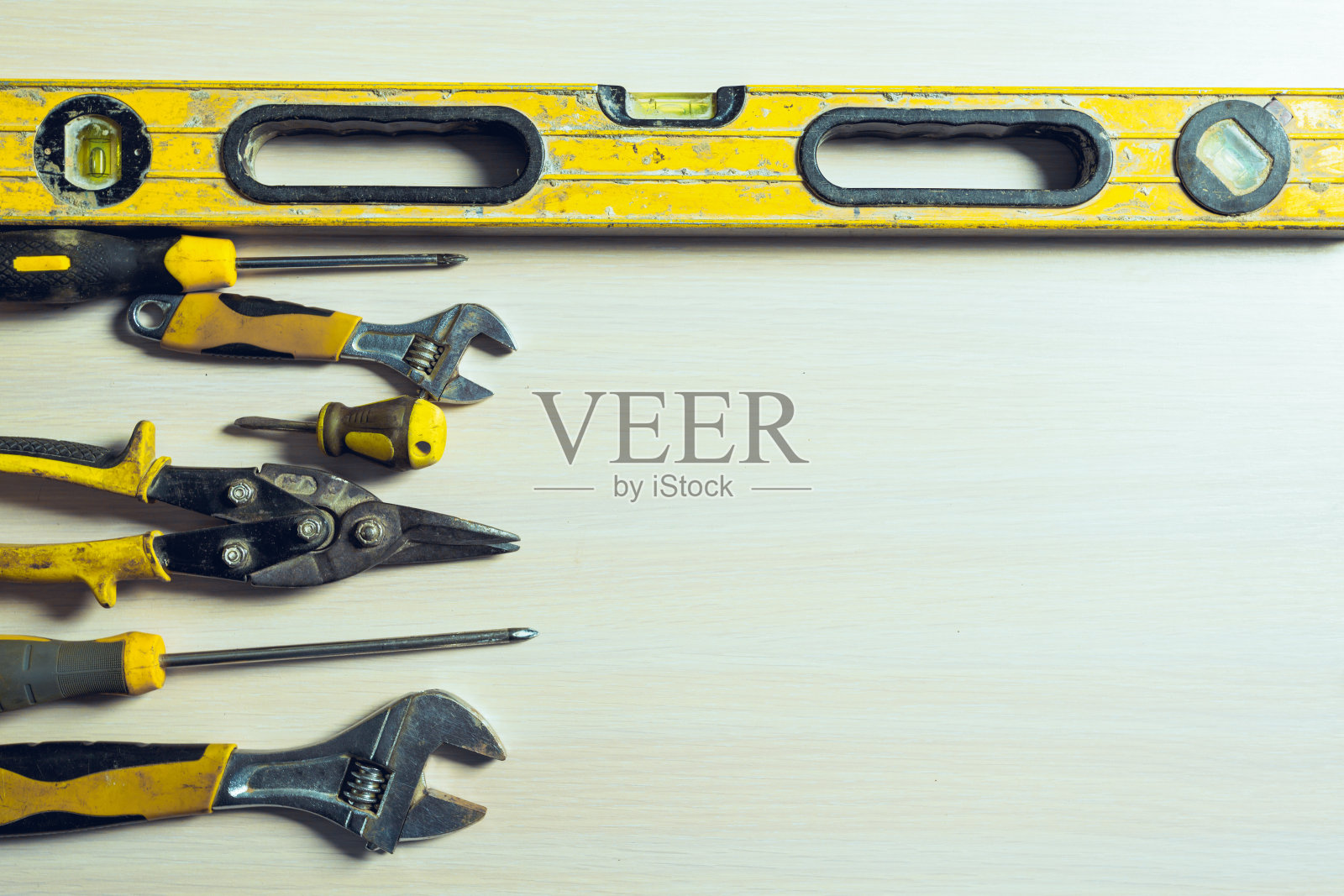 各种各样的工作工具照片摄影图片