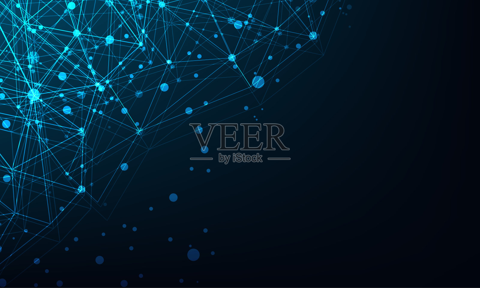 抽象网格背景与圆,线和形状。插画图片素材