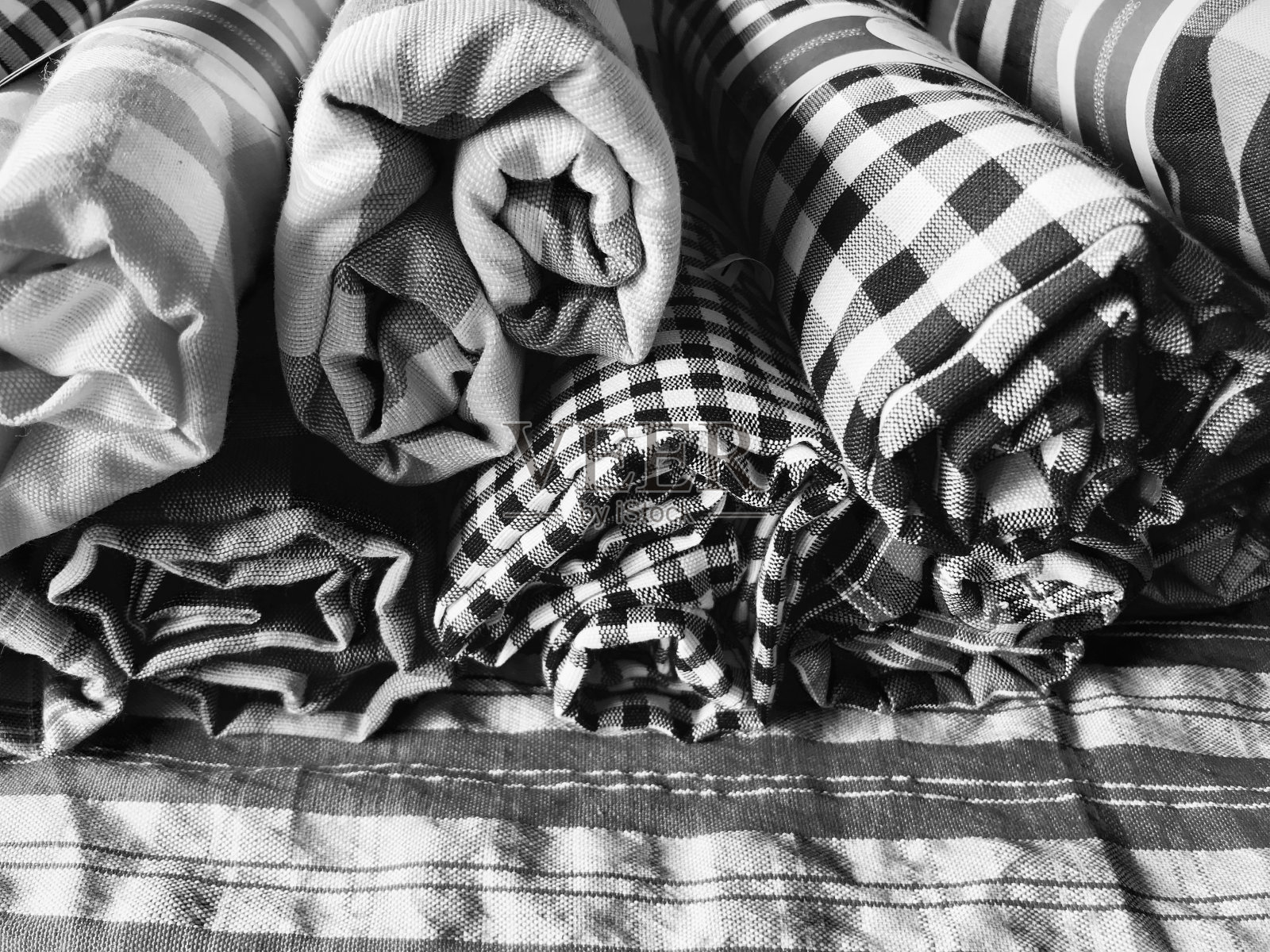 彩织棉布照片摄影图片