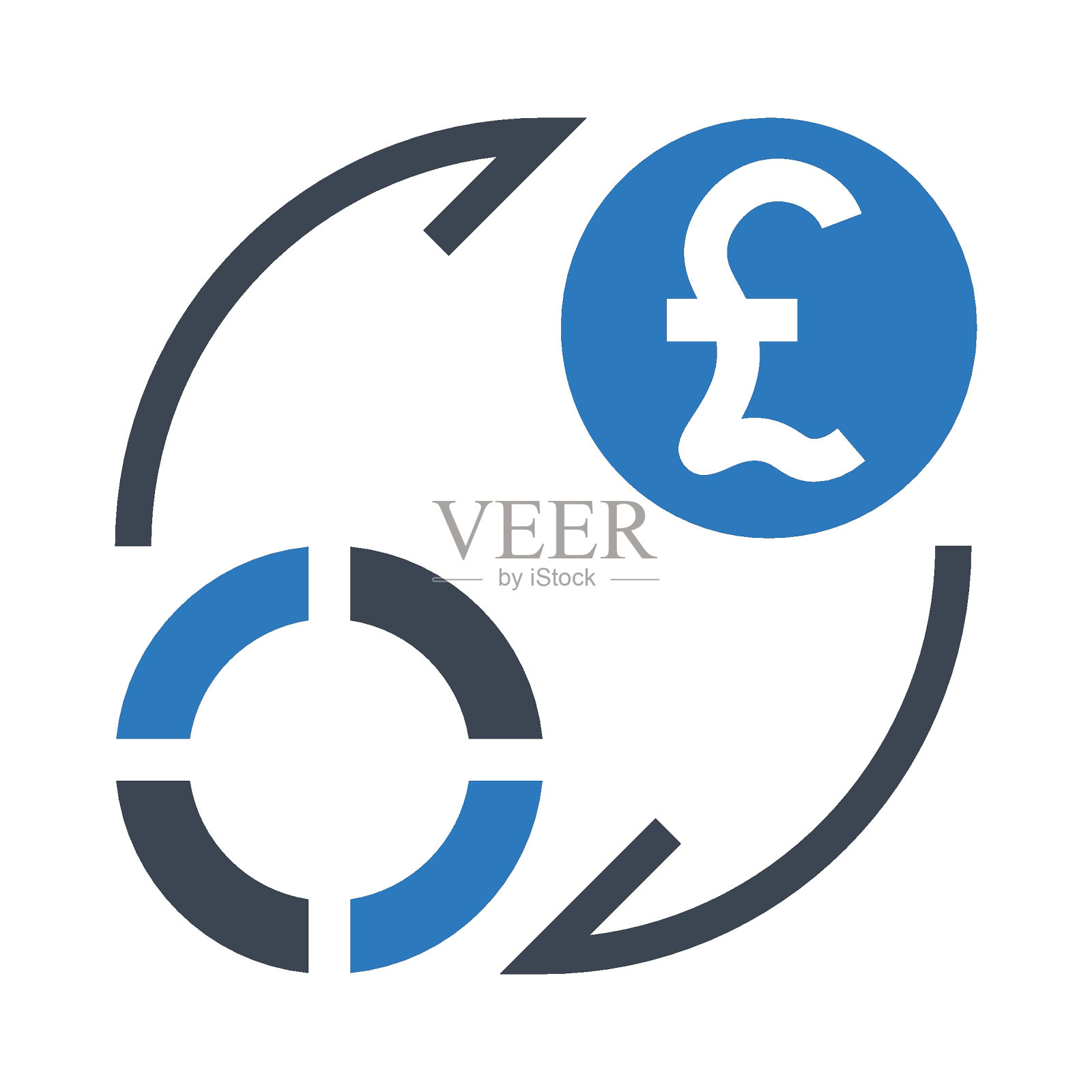 英镑插画图片素材