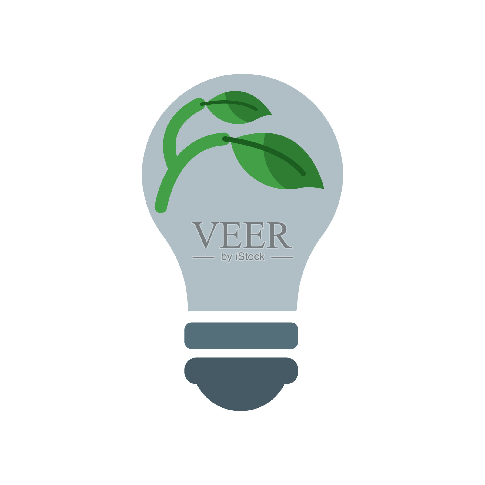 灯泡图标矢量符号和符号孤立在白色背景上设计元素图片