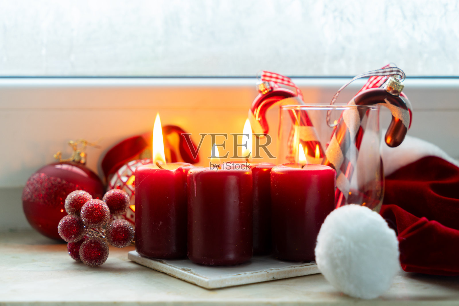 明亮的圣诞场景照片摄影图片