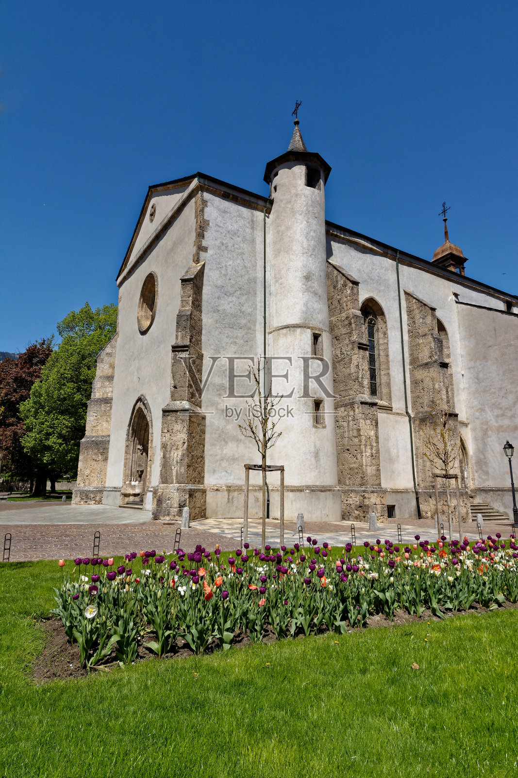 2019年1月5日,瑞士瓦莱锡,圣教堂Théodule照片摄影图片