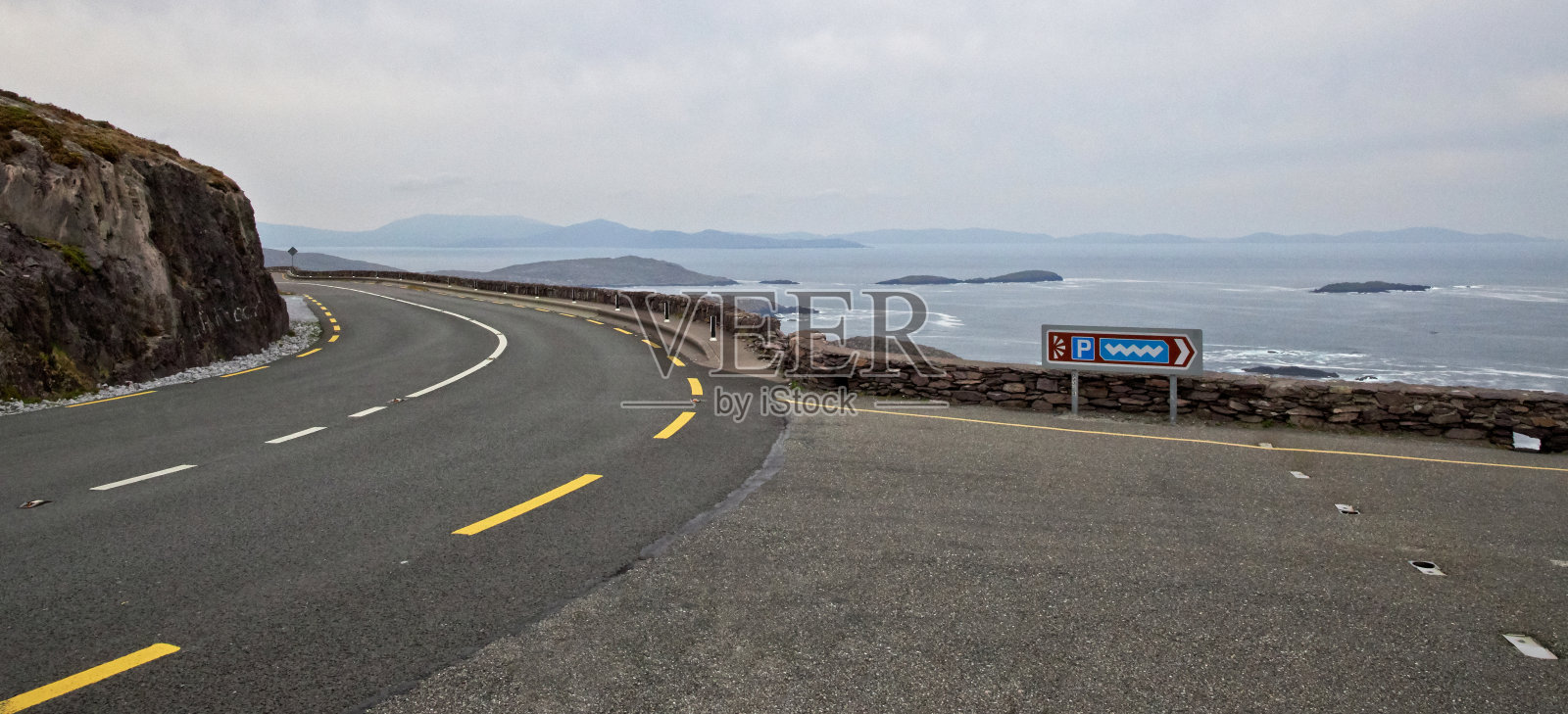 狂野大西洋之路,克里环景区。照片摄影图片