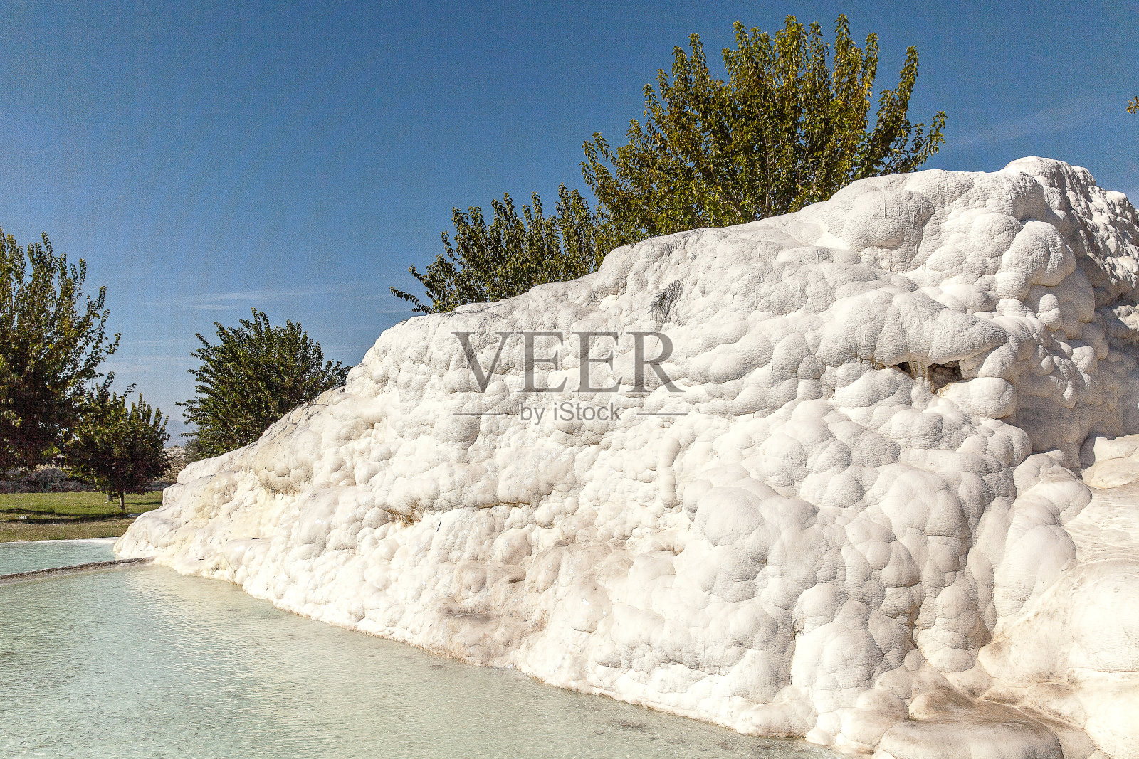 帕穆卡莱希拉波利斯遗址照片摄影图片