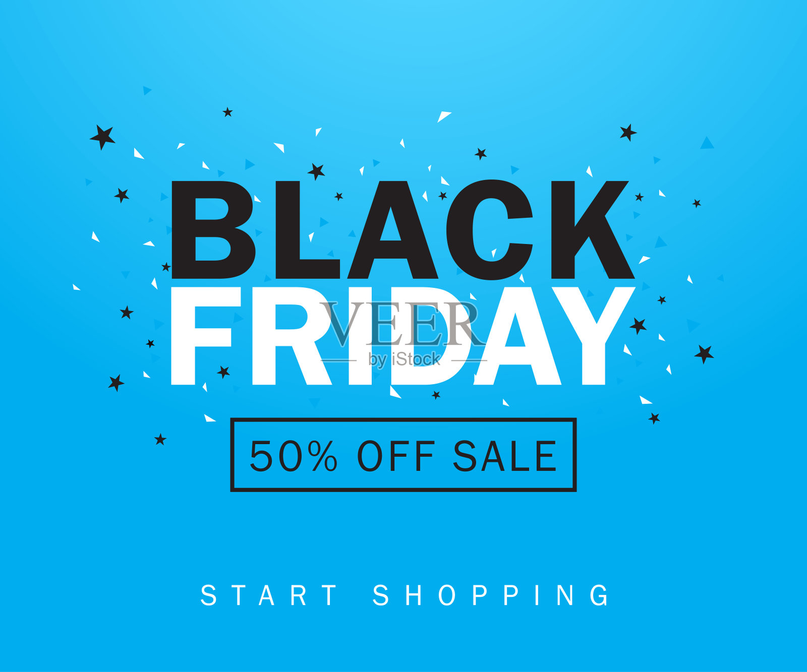 矢量插图。黑色星期五插画图片素材