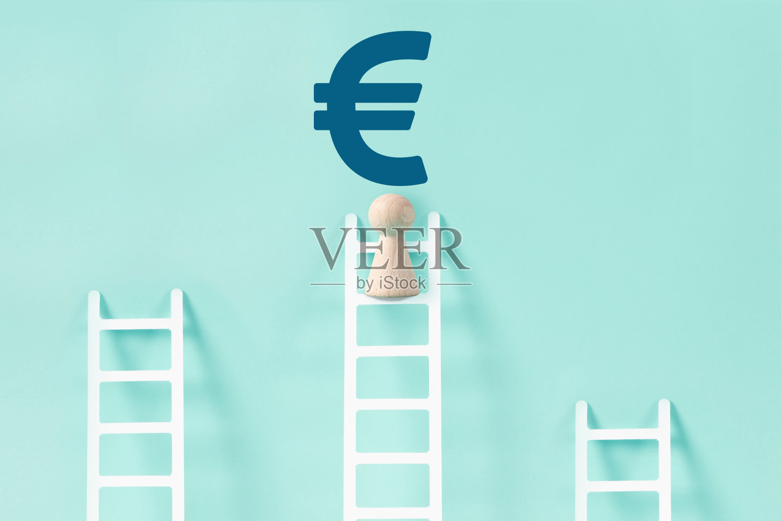 赚钱的阶梯照片摄影图片