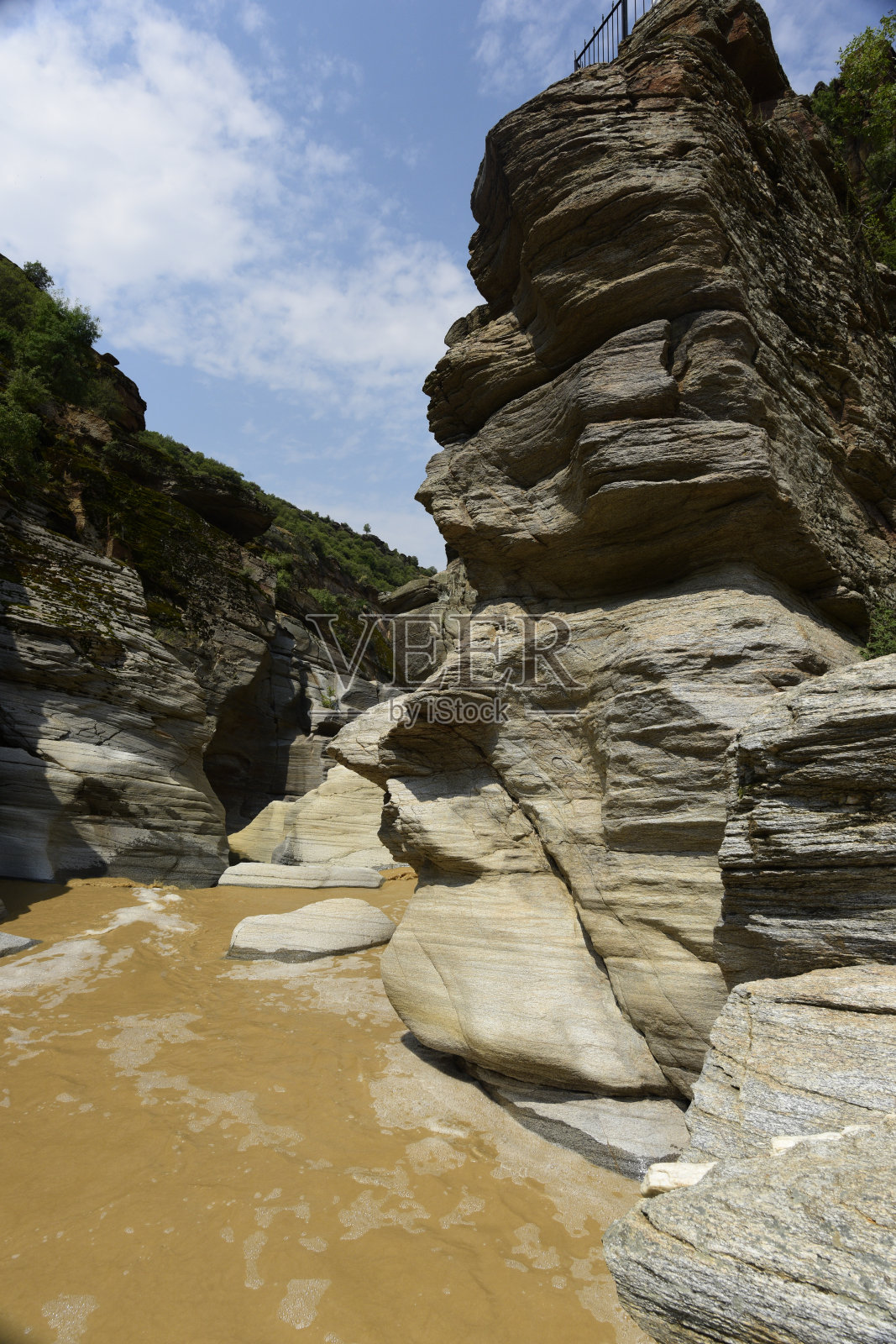 塔斯雅兰山谷和峡谷在乌萨克,土耳其照片摄影图片