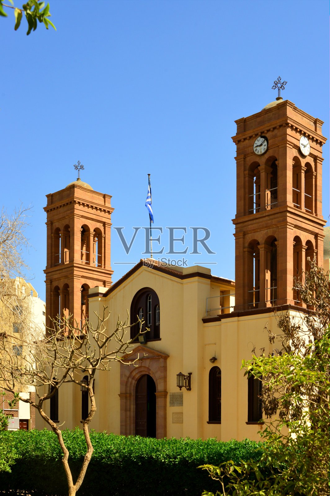 苏丹喀土穆希腊正教报喜会照片摄影图片