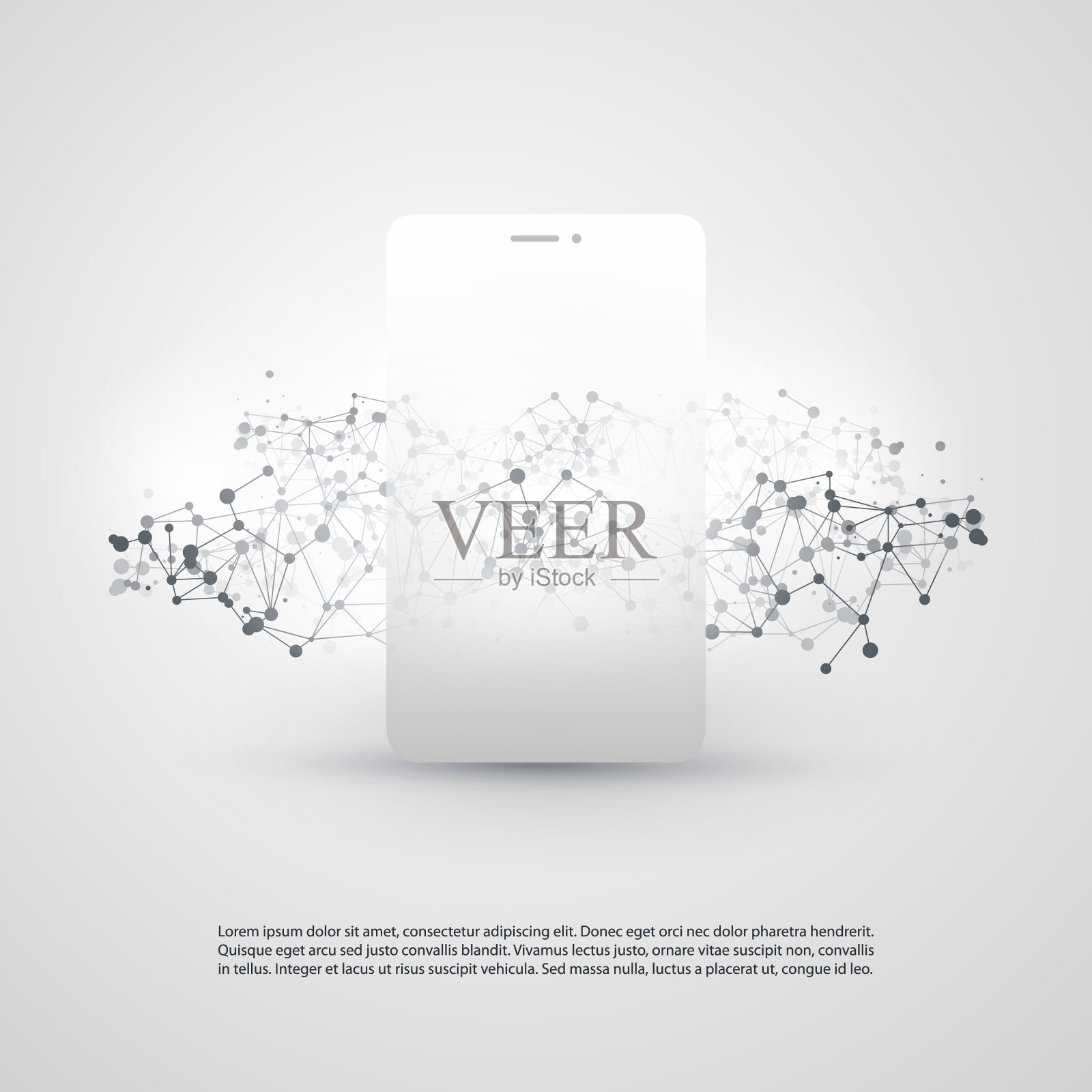 全球移动网络通信概念插画图片素材