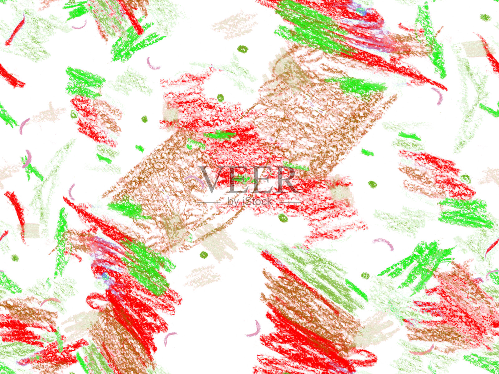 可爱的蜡笔纹理。插画图片素材