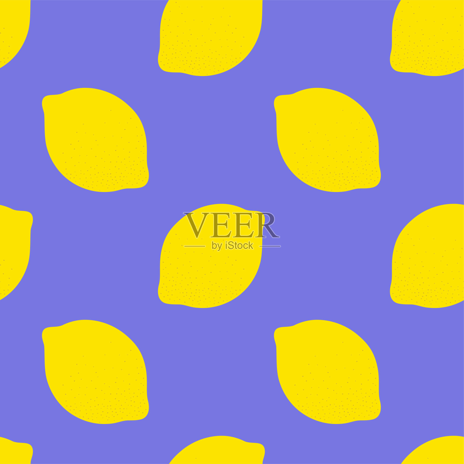 柠檬水果无缝图案。时装设计。用于厨房桌布、窗帘或抹布的食品印。手绘涂鸦墙纸。载体柑橘素描背景插画图片素材