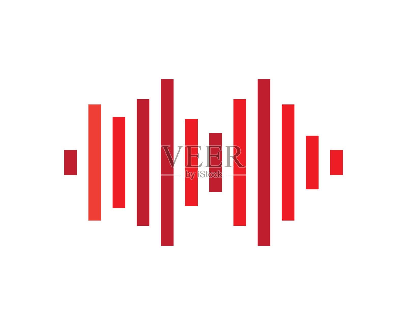 声波矢量图标插图设计图标素材