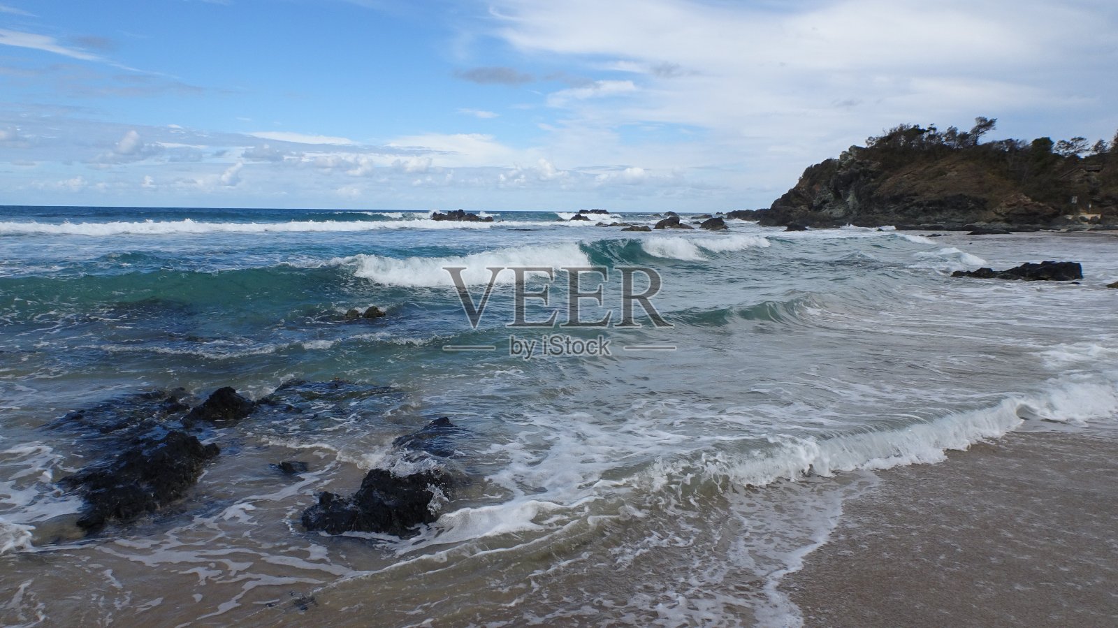 新南威尔士州弗林海滩照片摄影图片