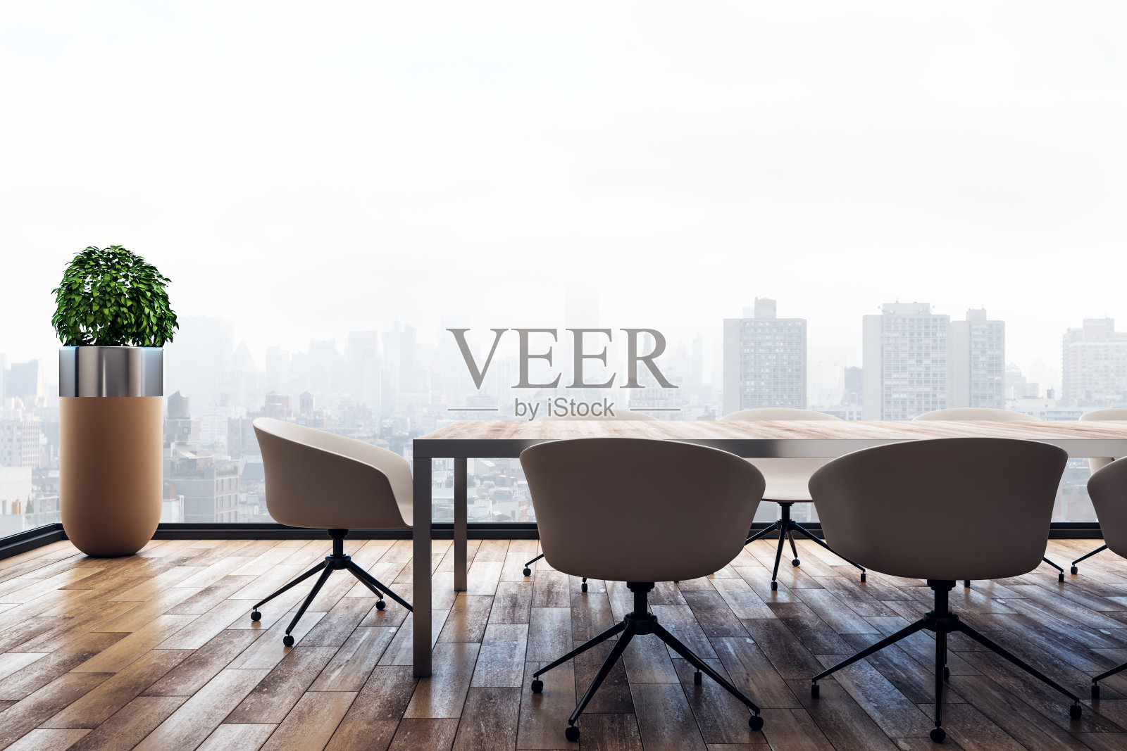 创意木制会议室室内照片摄影图片