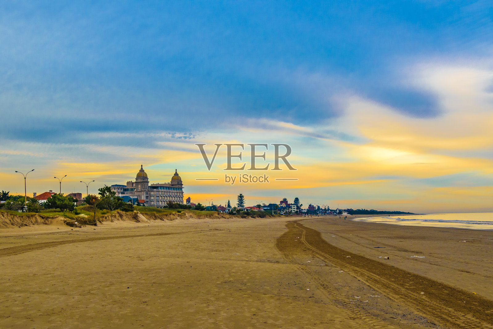 乌拉圭蒙得维的亚卡拉斯科海滩照片摄影图片