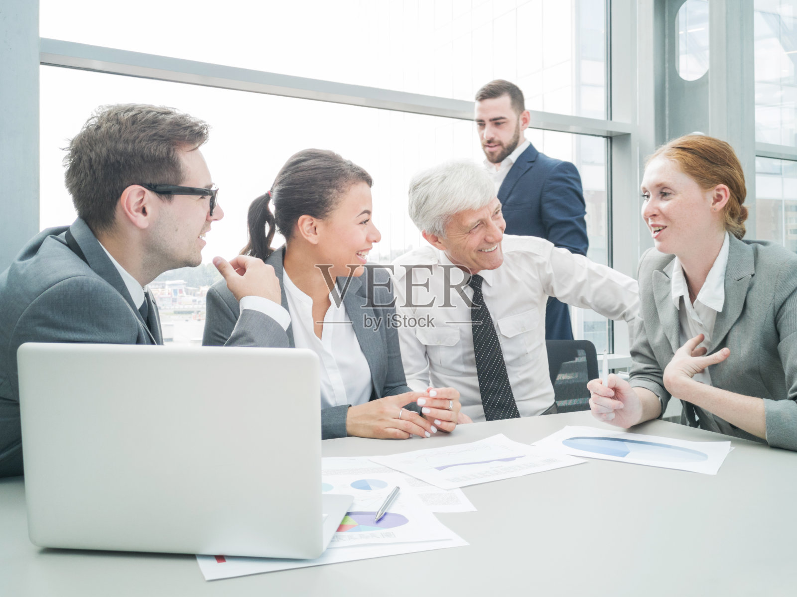 办公室业务团队照片摄影图片