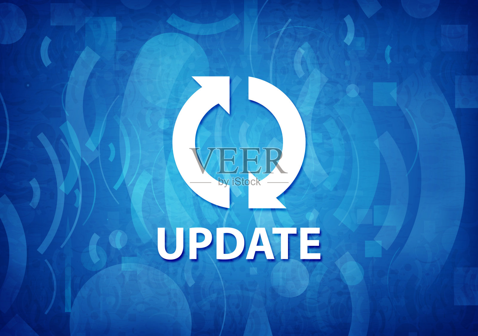 更新青蓝背景设计元素图片