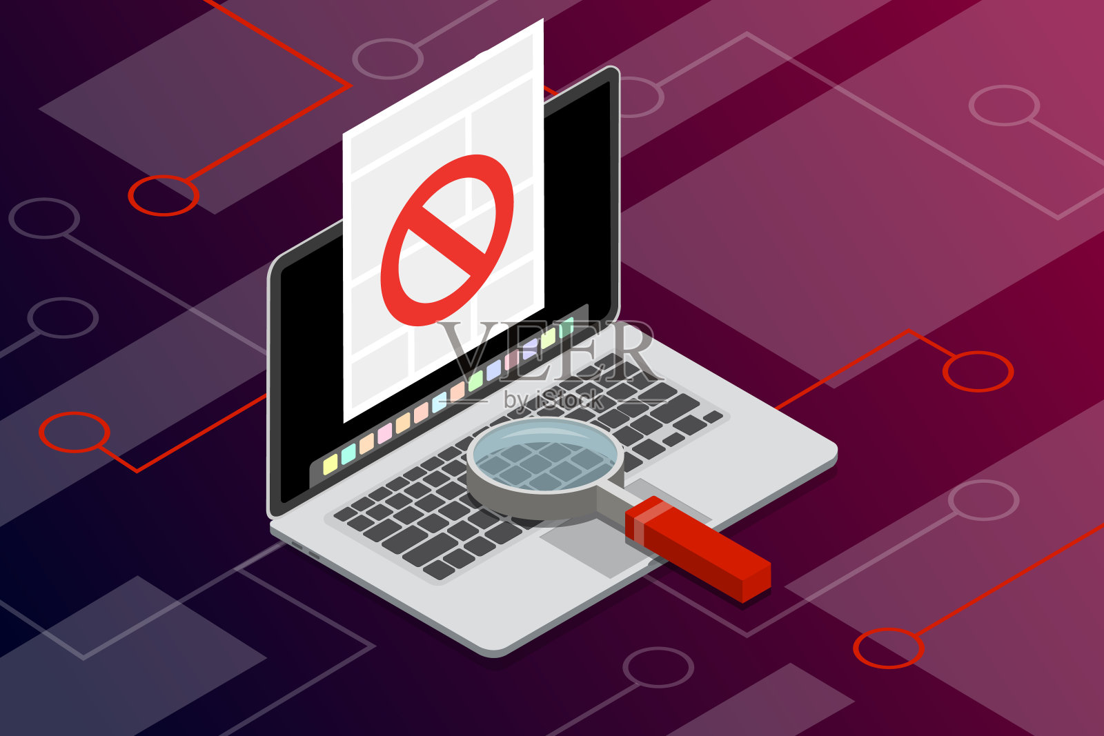 黑人竞选政治或通过网络新闻媒介投票插画图片素材