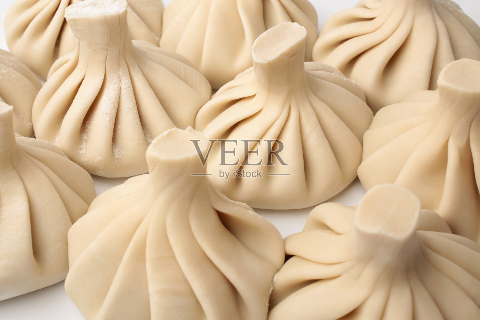 格鲁吉亚自制khinkali照片摄影图片