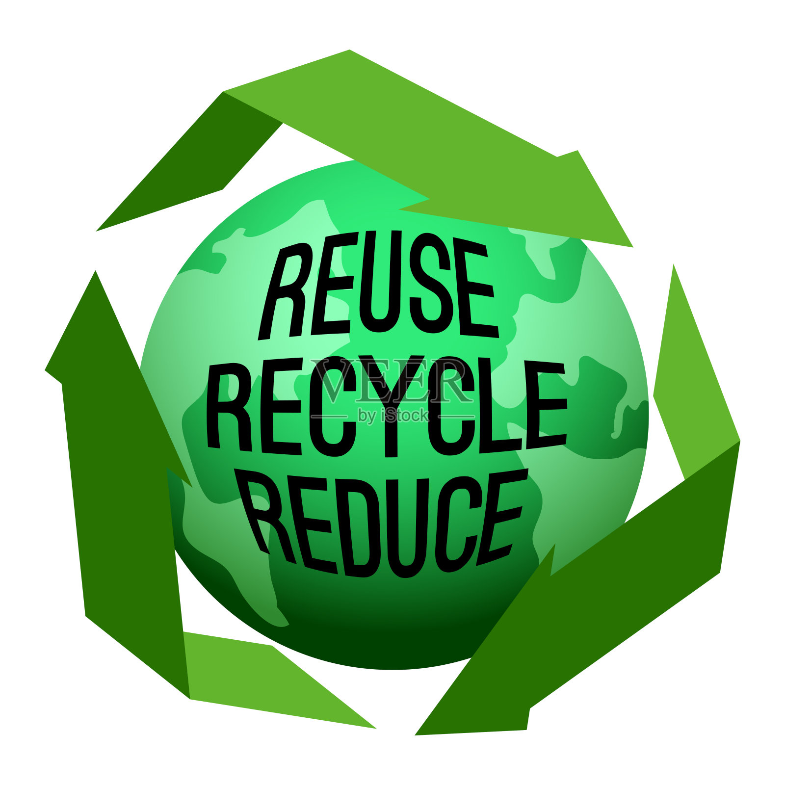 回收的概念图片插画图片素材