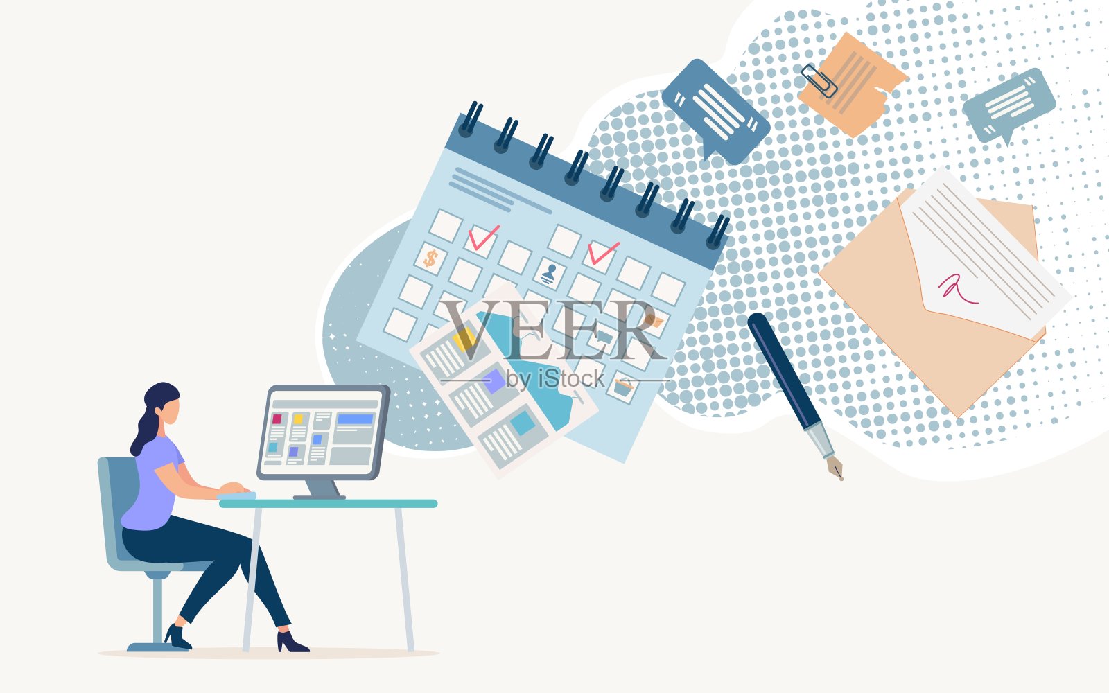 信息传单在线文档管理。设计模板素材