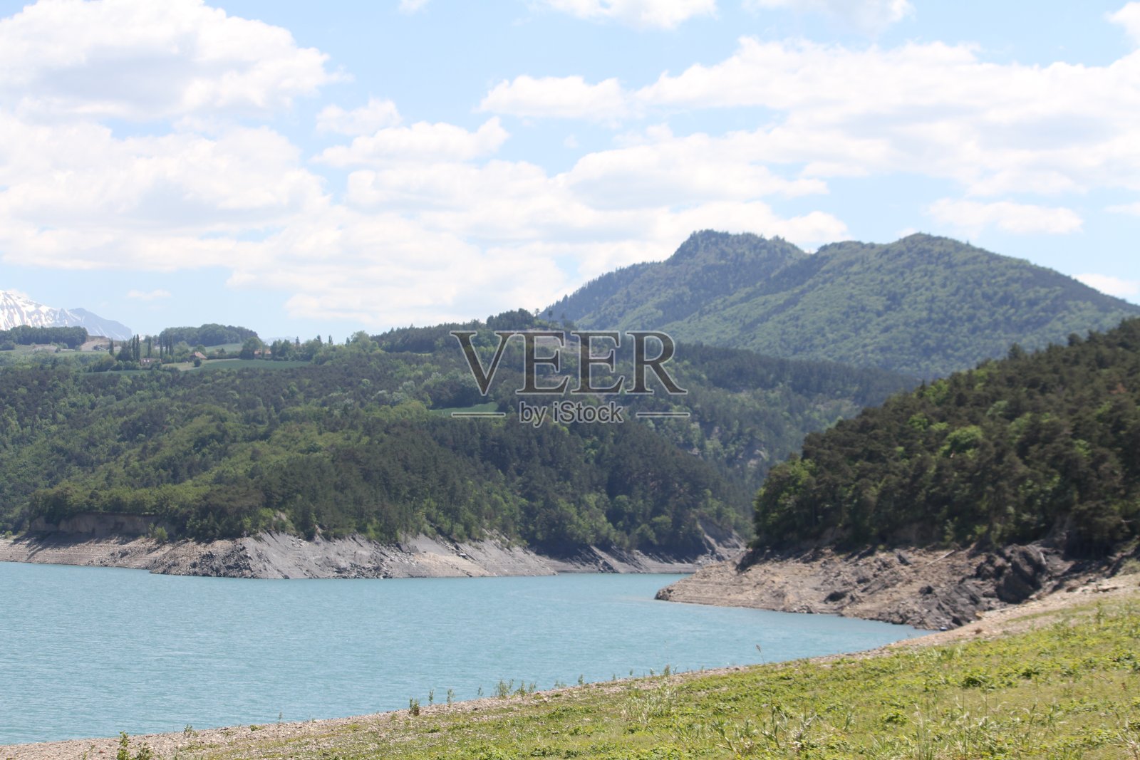 Monteynard-Avignonet湖照片摄影图片