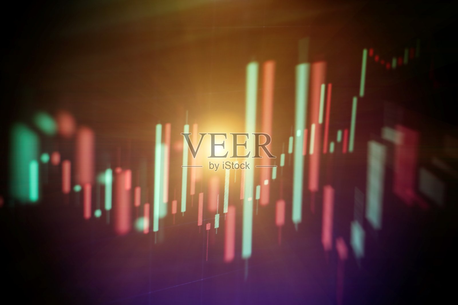 商业成功与成长的概念。股票市场业务图表数字屏幕上的图表。外汇市场、黄金市场、原油市场照片摄影图片