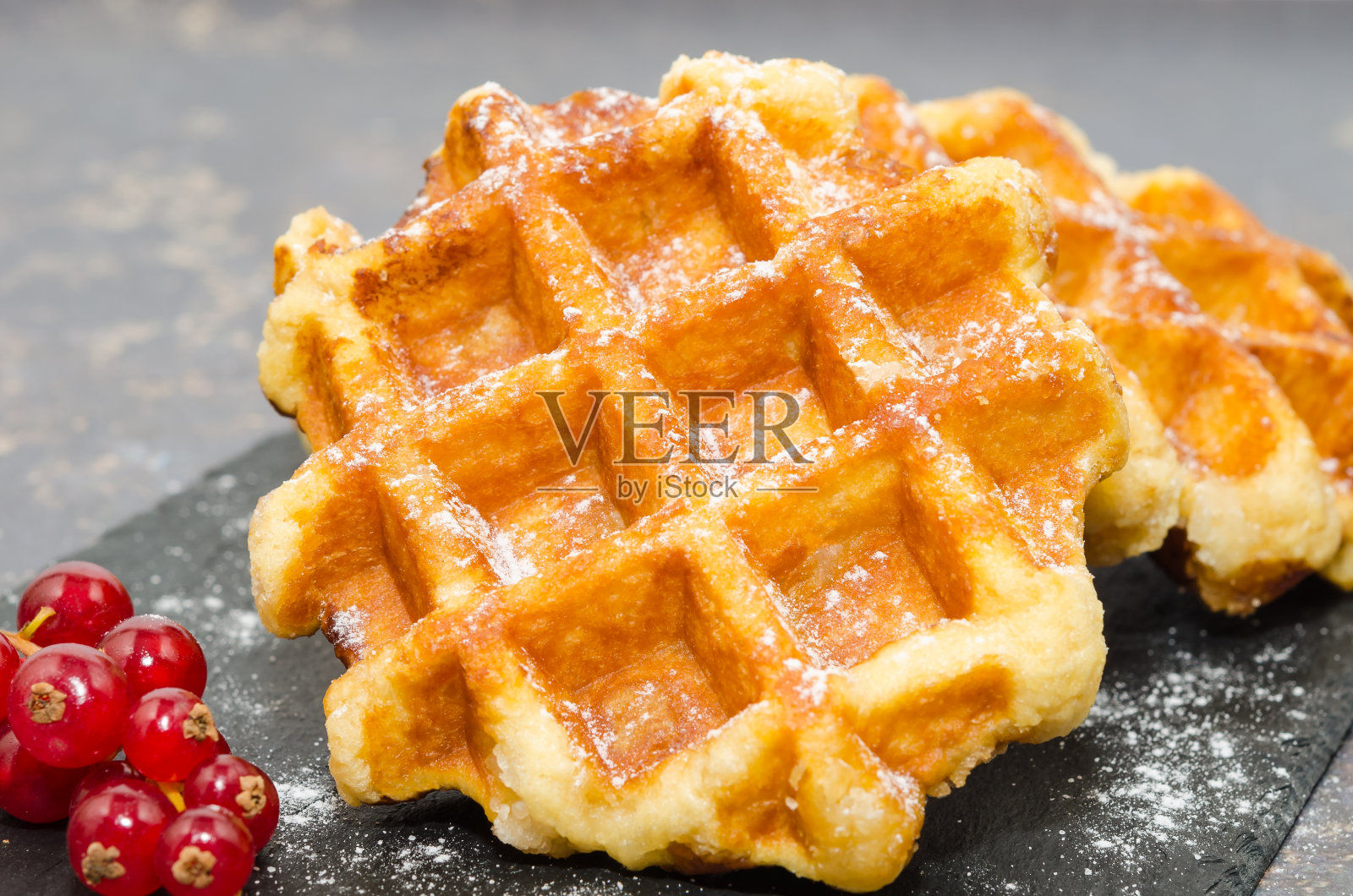 比利时华夫饼照片摄影图片