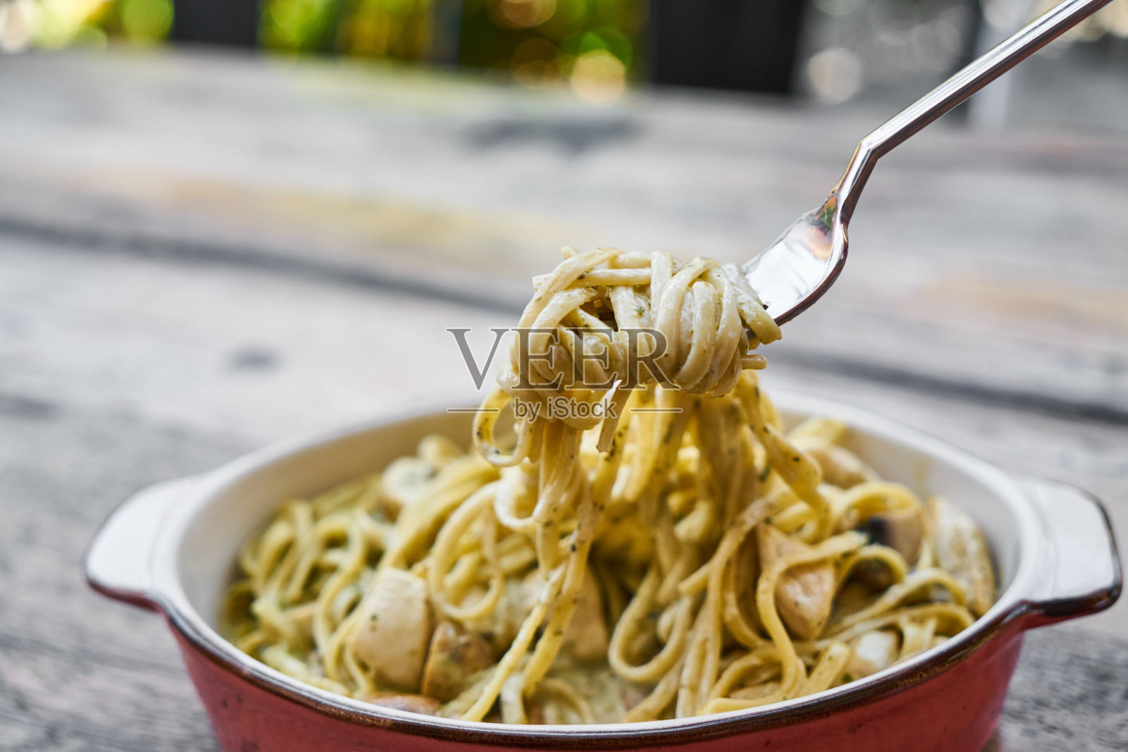 美味的意大利面照片摄影图片