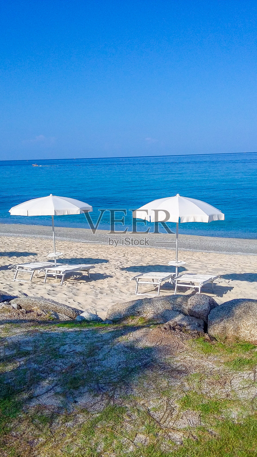 意大利卡拉布里亚的梵蒂冈卡波海滩照片摄影图片