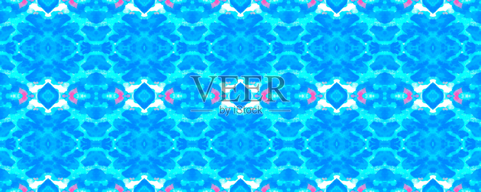 民族无缝模式。插画图片素材