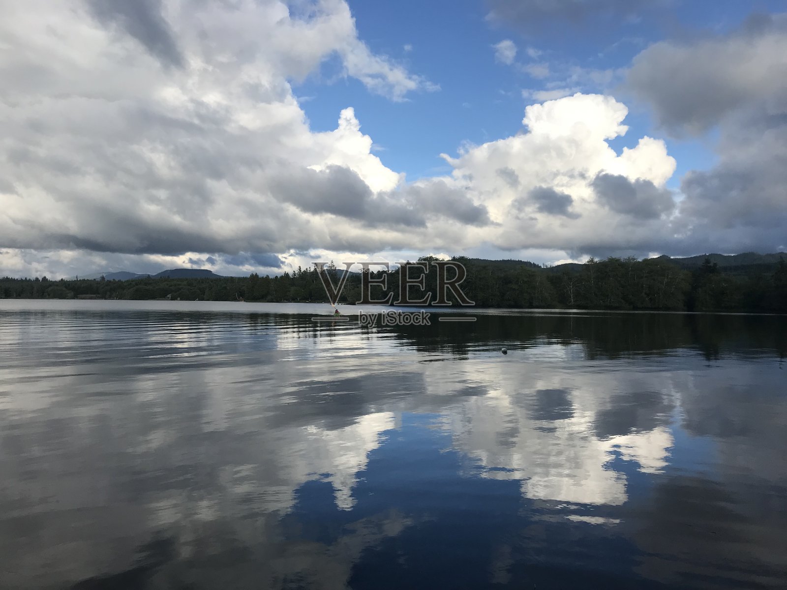 美丽的湖照片摄影图片
